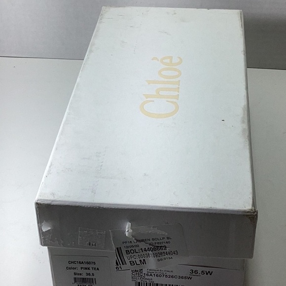 CHLOE
Lauren Scalloped Leather Ballet Flats - Picture 5 of 14